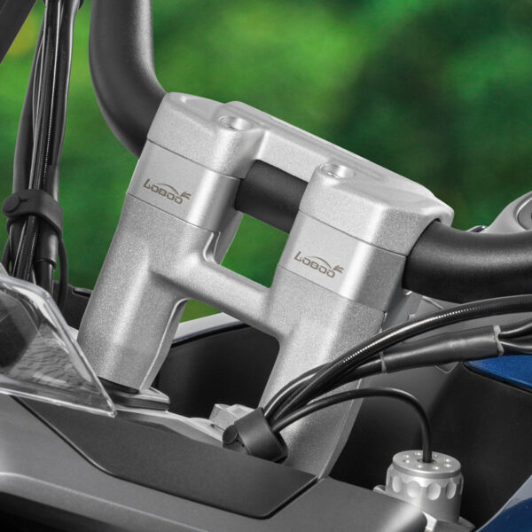 LOBOO Podwyższenie kierownicy do Triumph Tiger1200GT PRO (2023-), podwyższenie 25mm