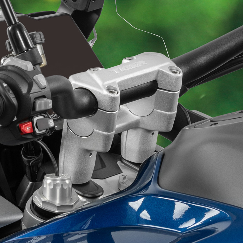 LOBOO Podwyższenie kierownicy do Triumph Tiger1200GT PRO (2023-), podwyższenie 25mm