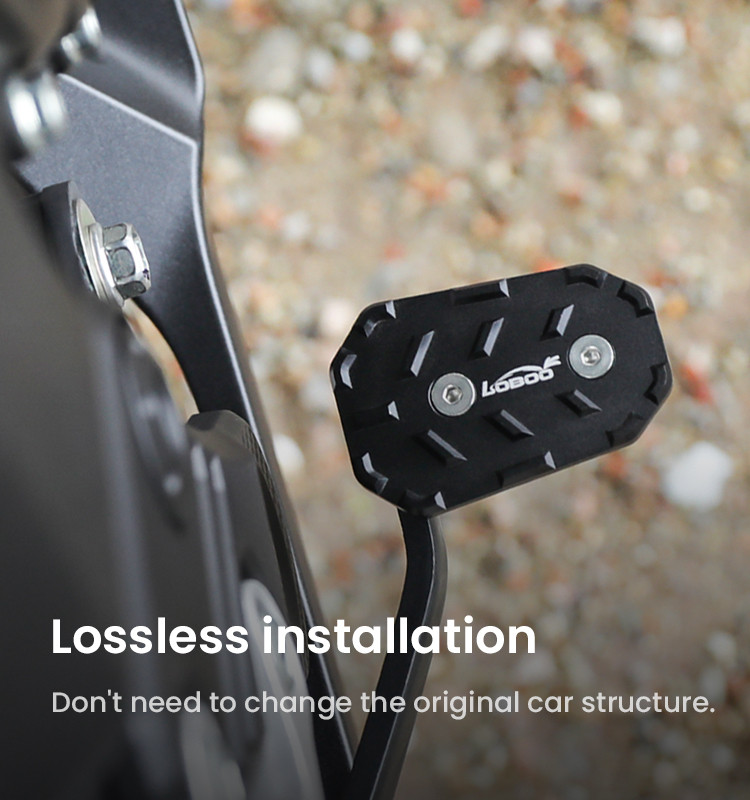 LOBOO Przedłużenie pedału hamulca tylnego do HONDA CB500X (2019-), HONDA NX400 (2024-)