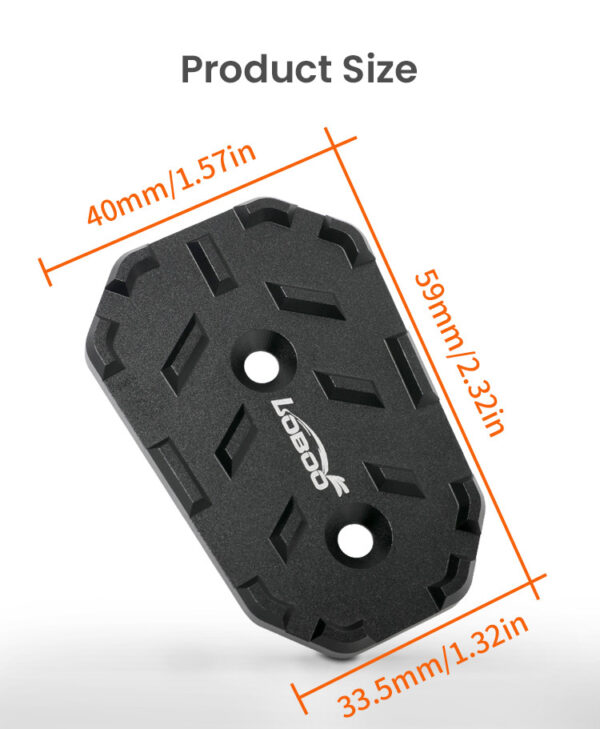 LOBOO Przedłużenie pedału hamulca tylnego do HONDA CB500X (2019-), HONDA NX400 (2024-)