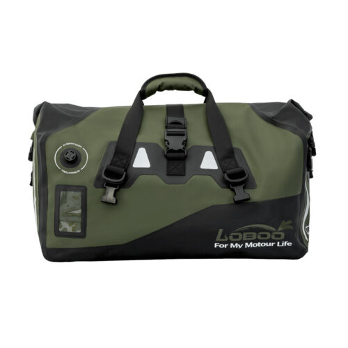 loboo-pvc-torba-bojowo-zielona-66l-upgrade-1040104800101 LOBOO Torba motocyklowa PVC bojowo zielona 66L (z kieszenią separacyjną na mokre rzeczy)