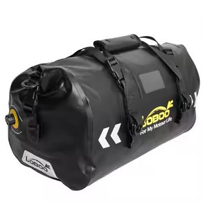 LOBOO Torba motocyklowa PVC czarna 66L (classic)