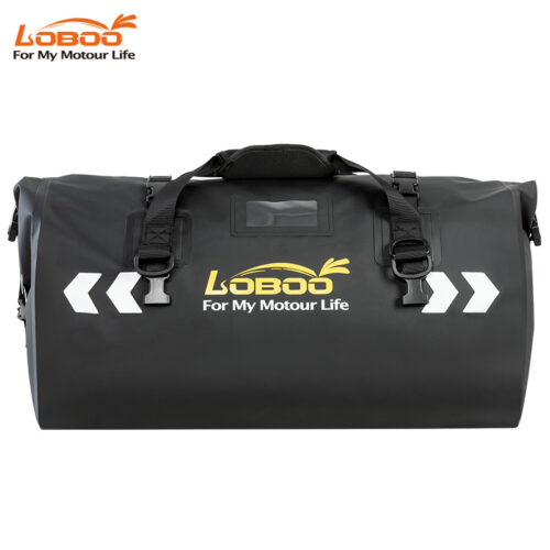 LOBOO Torba motocyklowa PVC czarna 90L (classic)