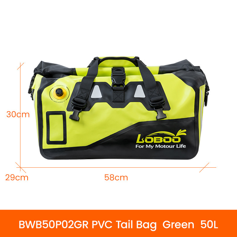 loboo-pvc-torba-fluo-50l-upgrade-1040104300151 LOBOO Torba motocyklowa PVC fluo 50L (z kieszenią separacyjną na mokre rzeczy)