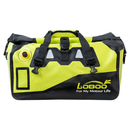 loboo-pvc-torba-fluo-90l-upgrade LOBOO Torba motocyklowa PVC fluo 90L (z kieszenią separacyjną na mokre rzeczy)