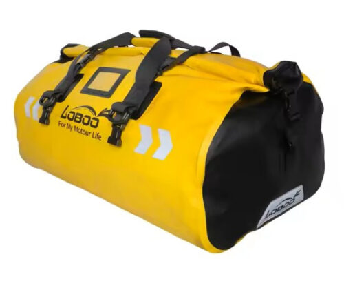 LOBOO Torba motocyklowa PVC żółta 66L (classic)