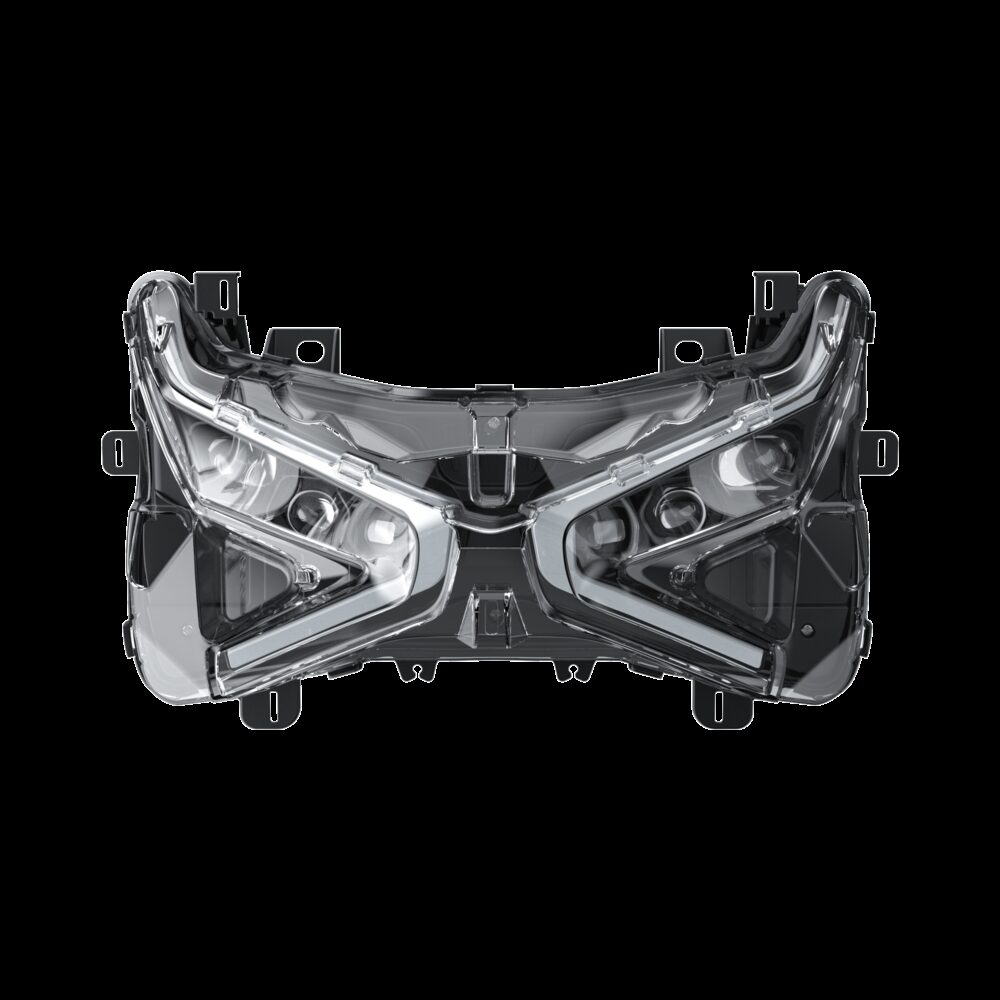 LOBOO Reflektor przedni z doświetlaniem zakrętów do YAMAHA XMAX300 (2023-)