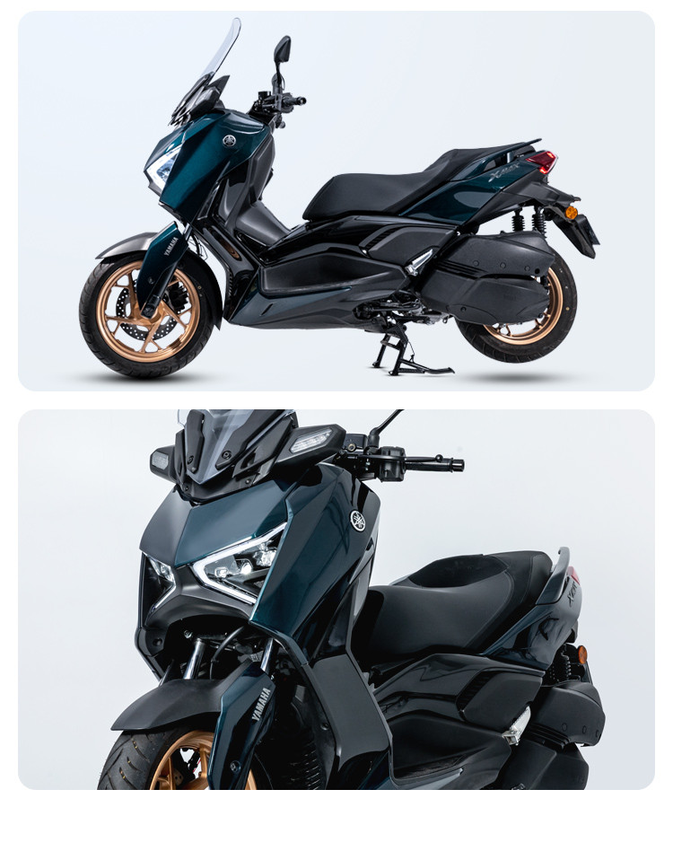 LOBOO Reflektor przedni z doświetlaniem zakrętów do YAMAHA XMAX300 (2023-)