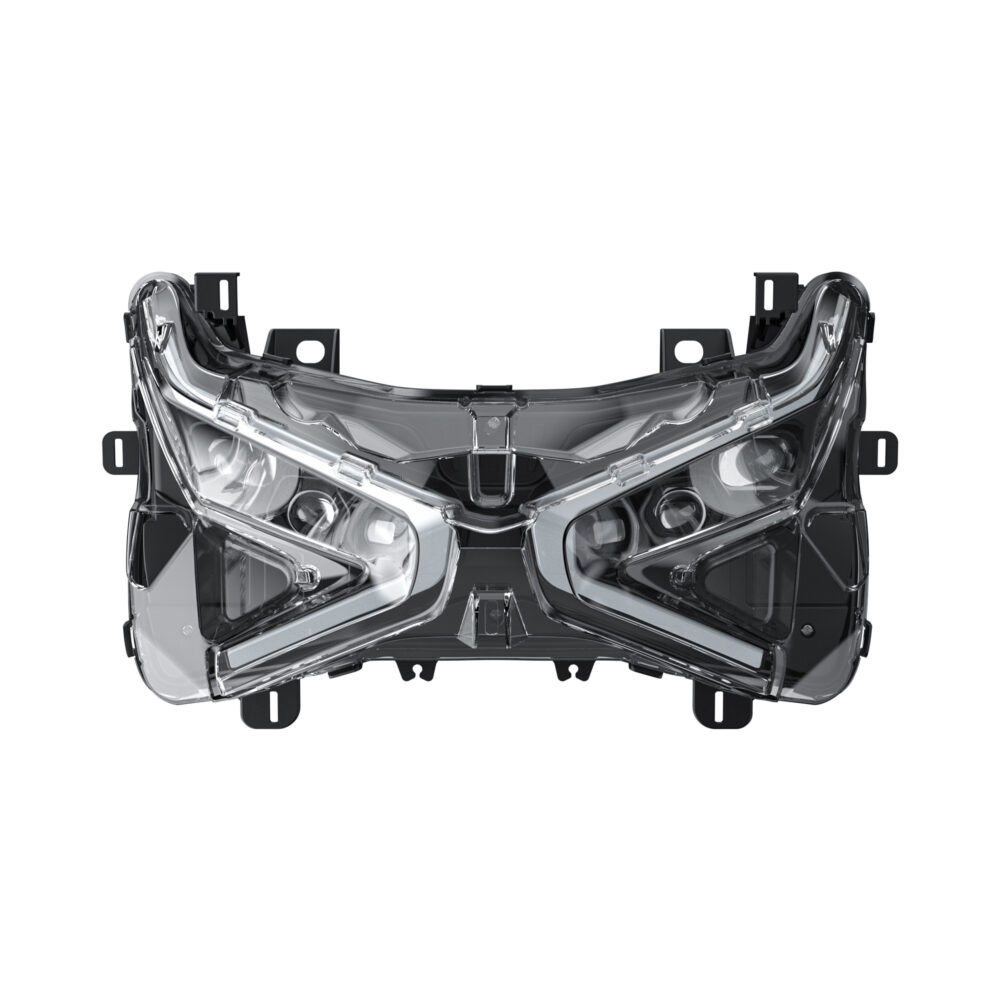 LOBOO Reflektor przedni z doświetlaniem zakrętów do YAMAHA XMAX300 (2023-)