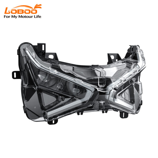 LOBOO Reflektor przedni z doświetlaniem zakrętów do YAMAHA XMAX300 (2023-)
