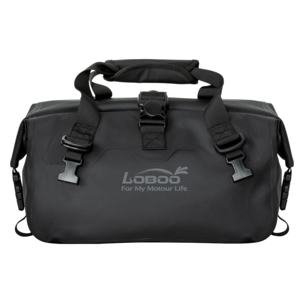 loboo-sakwy-boczne-wanderer-30l40l-1041500100101 LOBOO Sakwy boczne WANDERER, materiał TPU, wodoodporne IPX6M, magnetyczne zapięcie, zamek, system MOLLE, czarne, 2 szt 30L+40L