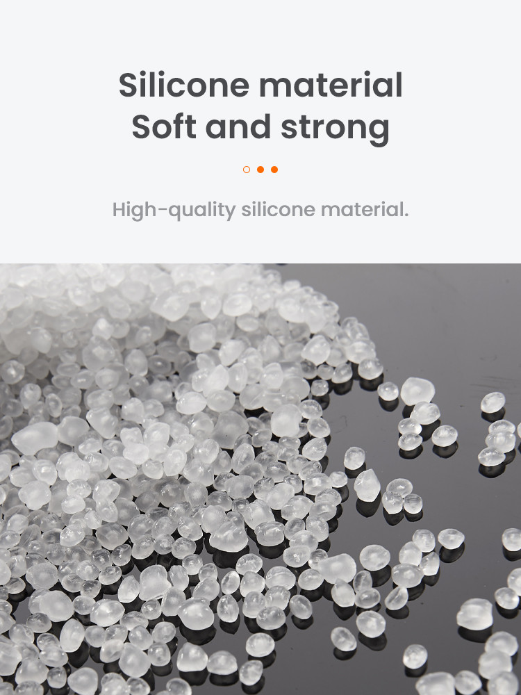 LOBOO Silikonowa opaska zaciskowa