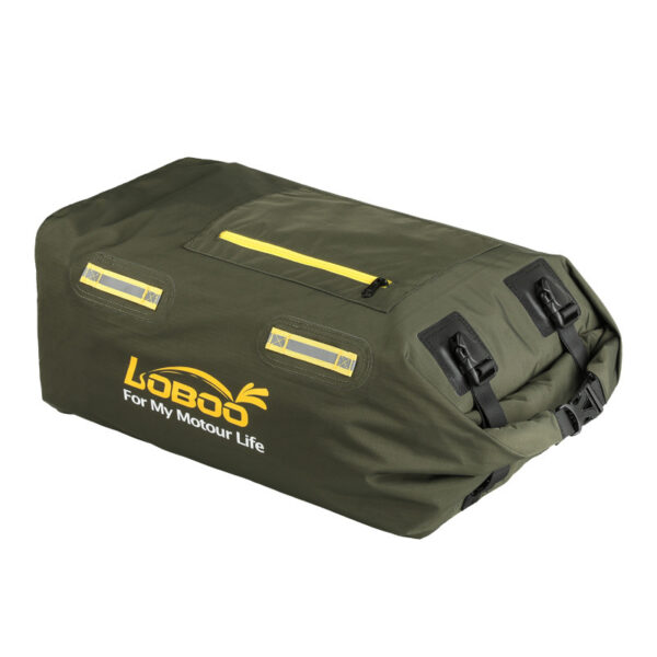 loboo-skladana-rozszerzalna-torba-wodoodporna-30l-zielona LOBOO Torba motocyklowa TPU Składana / rozszerzalna wodoodporna 30L zielona