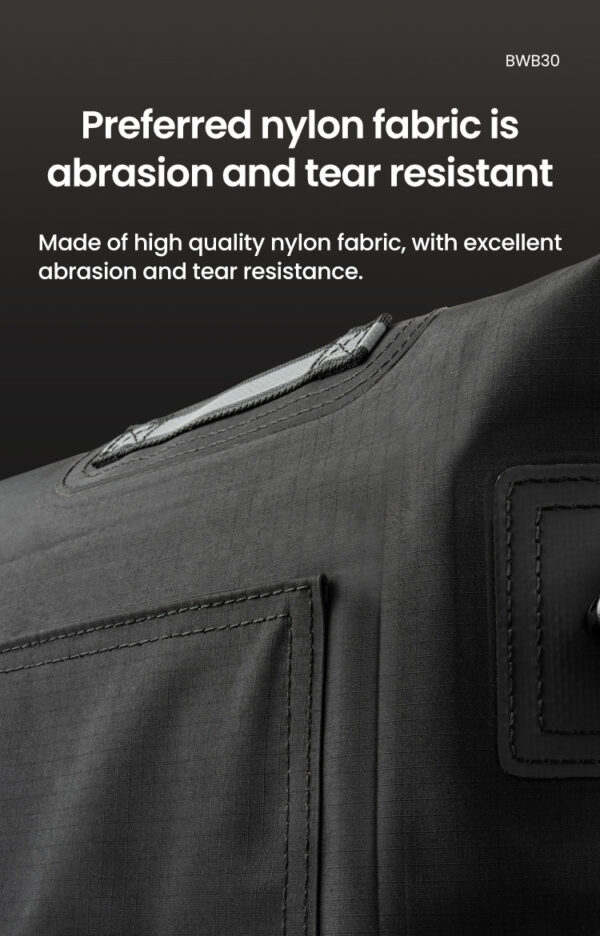 LOBOO Torba motocyklowa TPU Składana / rozszerzalna wodoodporna 30L zielona