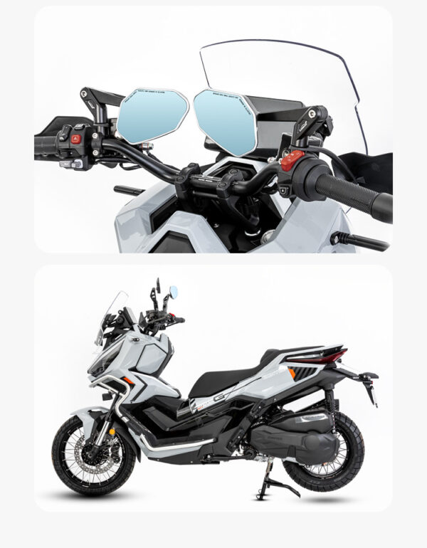 LOBOO Składane lusterka wsteczne (para), PC+ABS