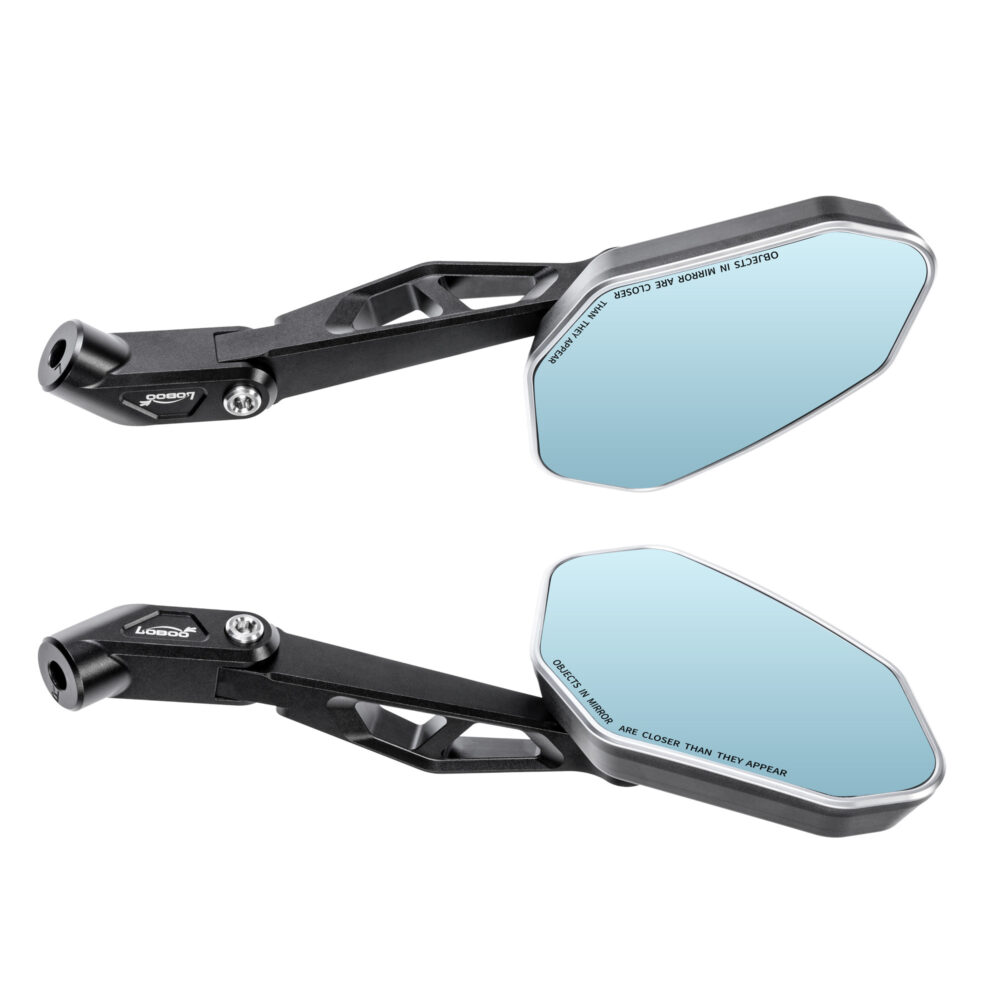 LOBOO Składane lusterka wsteczne (para), PC+ABS