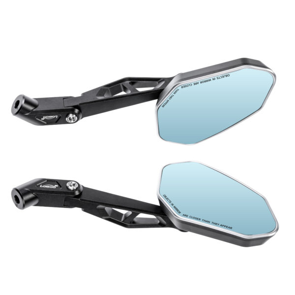 LOBOO Składane lusterka wsteczne (para), PC+ABS