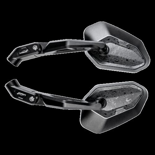 LOBOO Składane lusterka wsteczne (para), PC+ABS