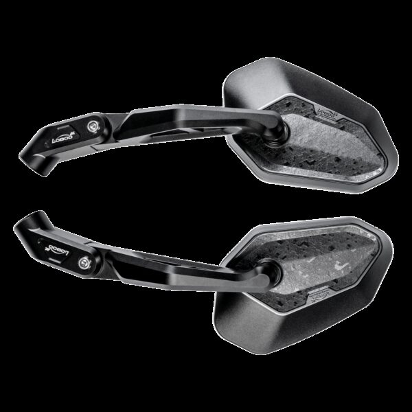 LOBOO Składane lusterka wsteczne (para), PC+ABS