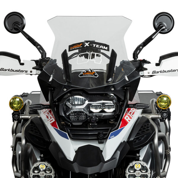 LOBOO Składane lusterka wsteczne (para) aluminium, CNC