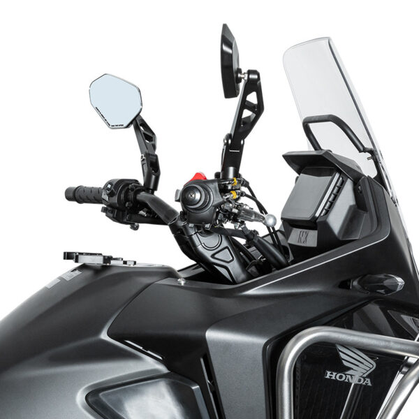 LOBOO Składane lusterka wsteczne (para), aluminium, CNC