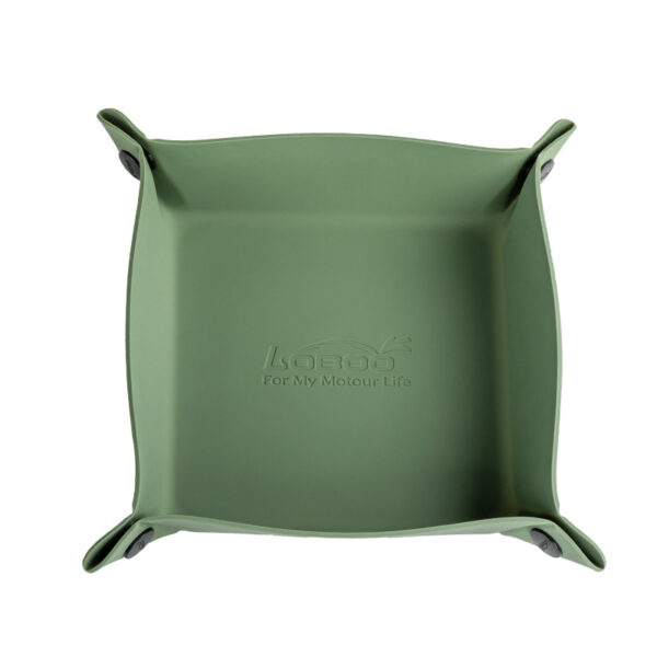 LOBOO Składany blat stołu do kufrów bocznych - aluminium