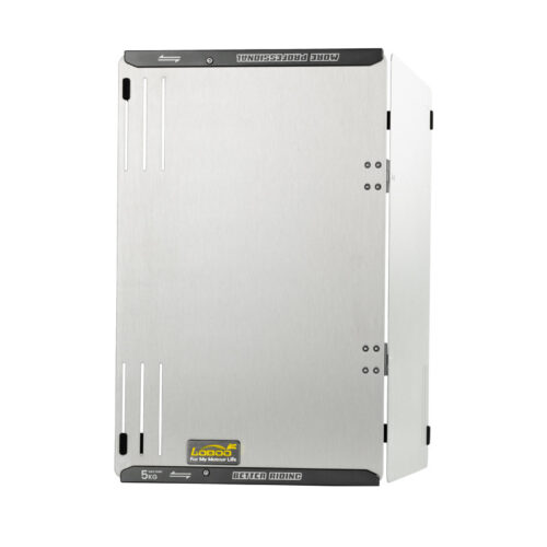 LOBOO Składany blat stołu do kufrów bocznych - aluminium