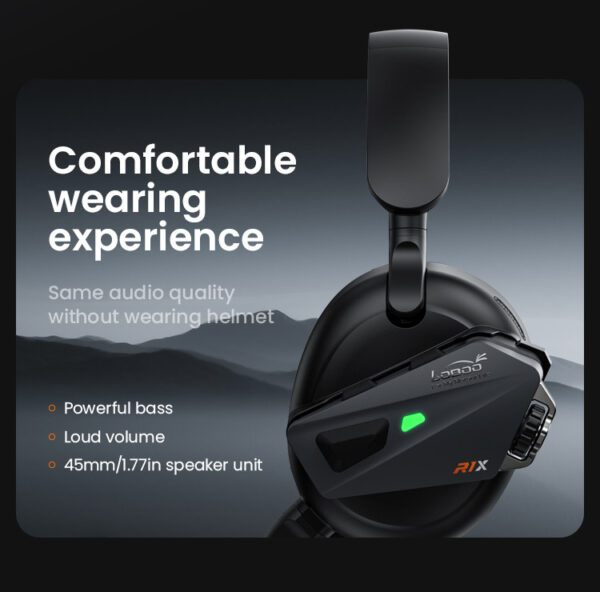 LOBOO Słuchawki BT z mikrofonem (z modułem R1X) (11.1.14002.001.71)