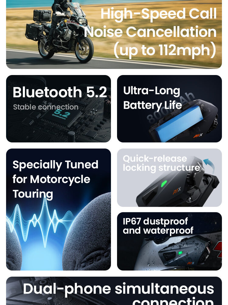 LOBOO Słuchawki BT z mikrofonem (z modułem R1X) (11.1.14002.001.71)