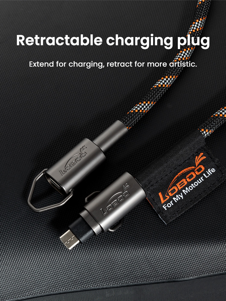 LOBOO Smycz/kabel do ładowania USB-C 100W