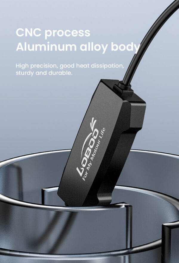 LOBOO Sterownik reflektorów motocyklowych BMW CAN-BUS, Plug & Play, IP68