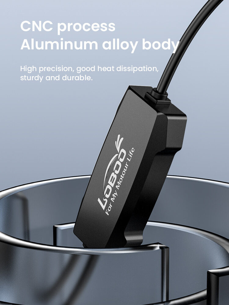 LOBOO Sterownik reflektorów motocyklowych BMW CAN-BUS, Plug & Play, IP68