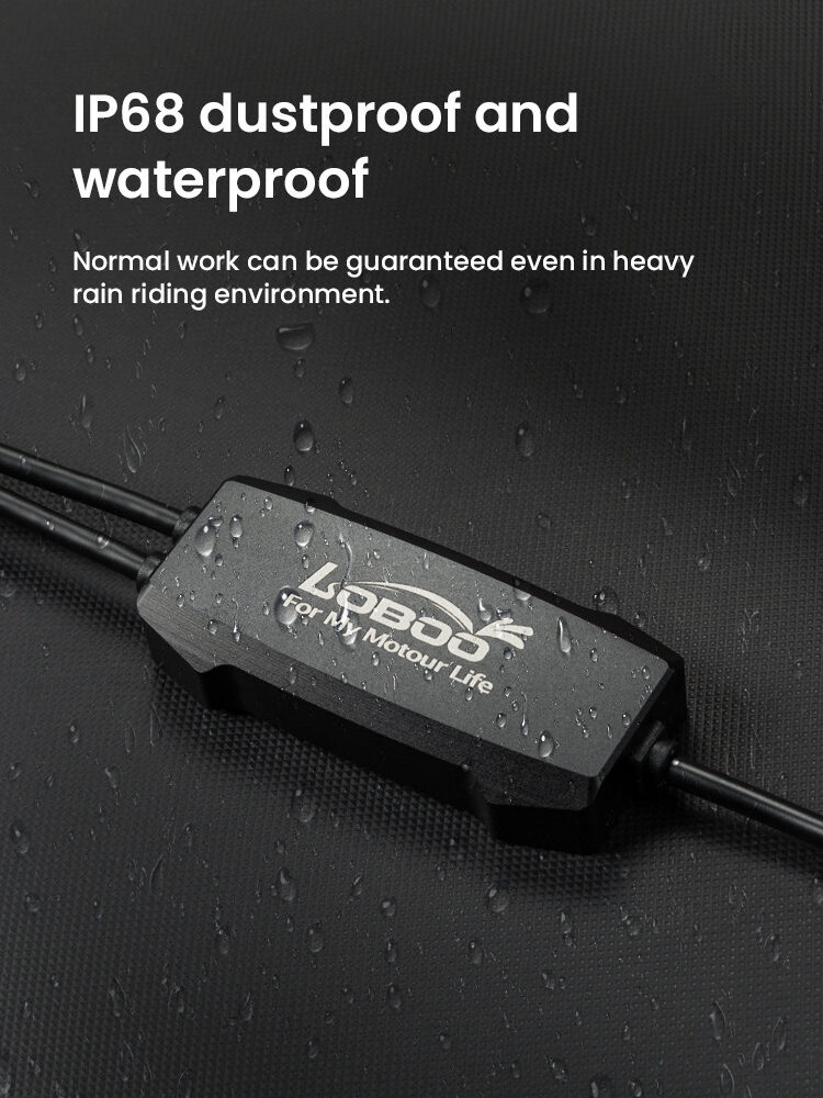 LOBOO Sterownik reflektorów motocyklowych BMW CAN-BUS, Plug & Play, IP68