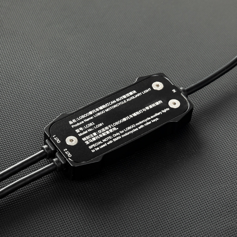 LOBOO Sterownik reflektorów motocyklowych BMW CAN-BUS, Plug & Play, IP68