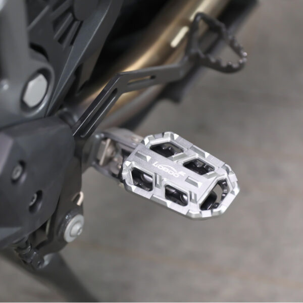 LOBOO Szerokie podnóżki do BMW G310GS, F750GS, F850GS, S1000XR, RI200GS, R1200GS, R1250GS, R1250GS Adventure, R1300GS