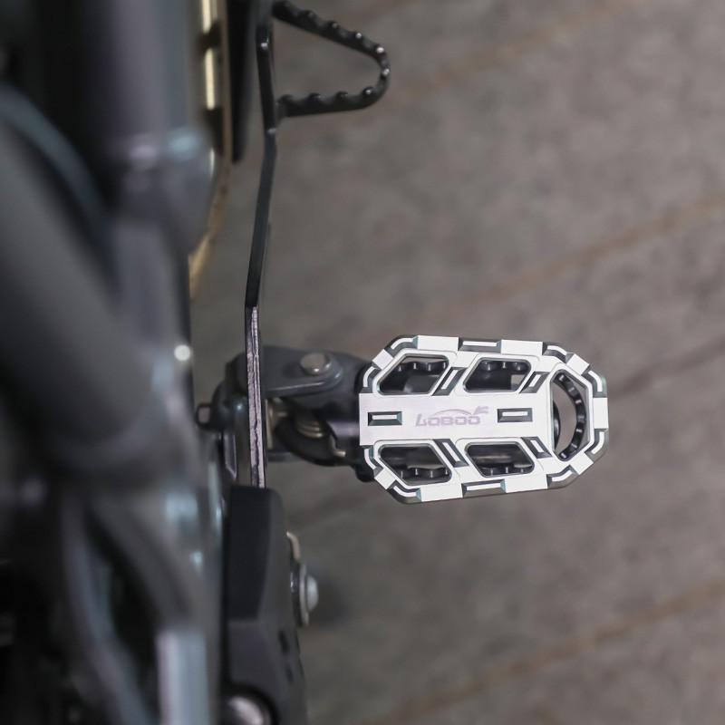 LOBOO Szerokie podnóżki do BMW G310GS, F750GS, F850GS, S1000XR, RI200GS, R1200GS, R1250GS, R1250GS Adventure, R1300GS