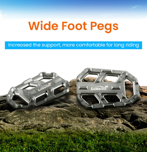 LOBOO Szerokie podnóżki do HONDA CB500X (2014-)