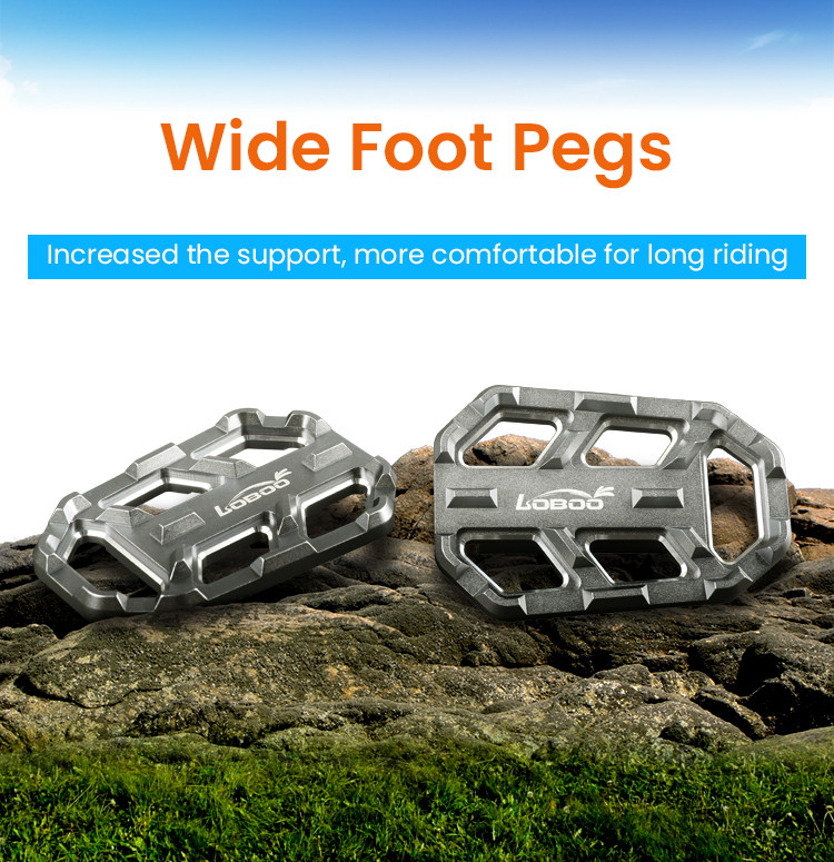 LOBOO Szerokie podnóżki do HONDA CB500X (2014-)