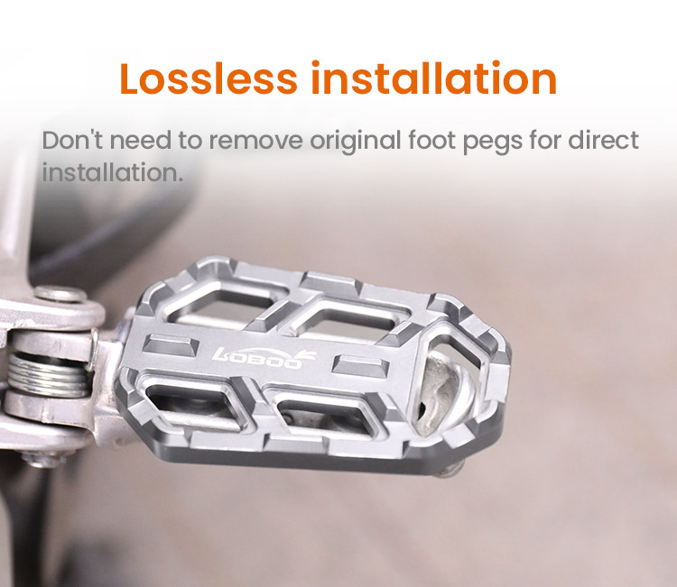 LOBOO Szerokie podnóżki do HONDA CB500X (2014-)