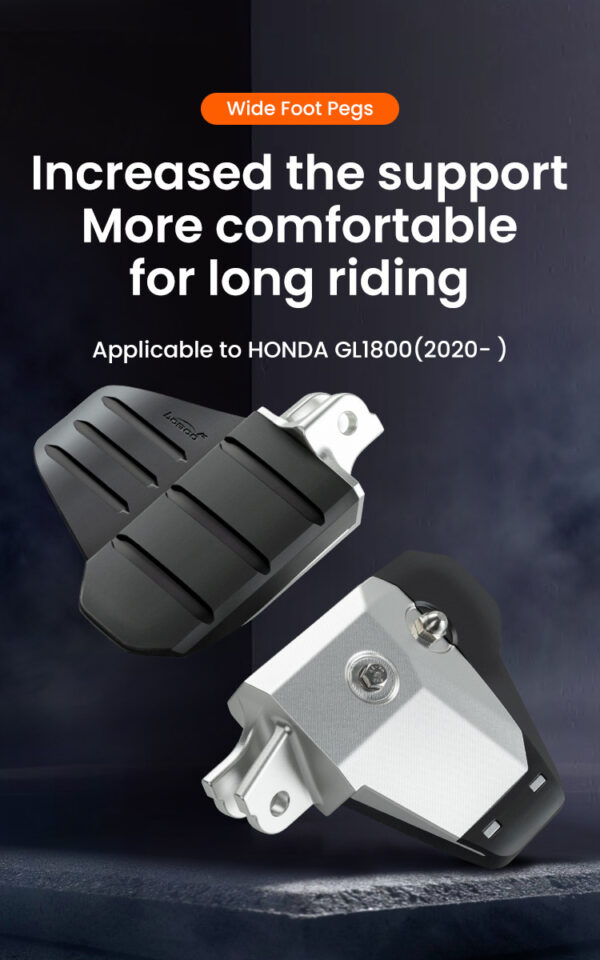 LOBOO Szerokie podnóżki do HONDA GL1800 (2020-)