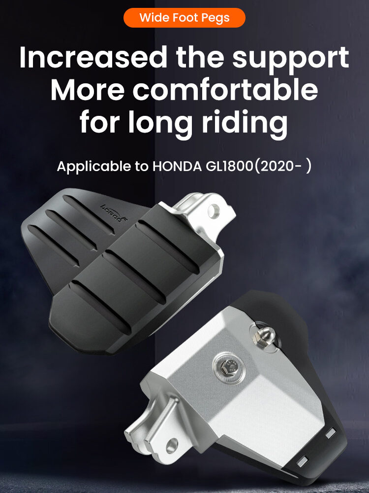 LOBOO Szerokie podnóżki do HONDA GL1800 (2020-)