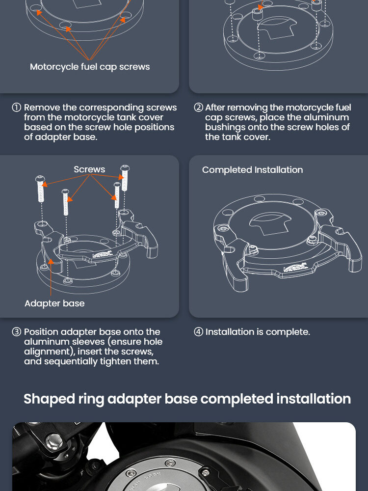 LOBOO Tank Bag z funkcją szybkiego demontażu z kotwy magnetycznej, regulacja montażu w zakresie 110mm, 10L, czarny/szary