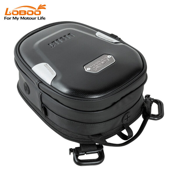 loboo-tank-bag-25-35l LOBOO Tank bag z funkcją szybkiego demontażu z kotwy magnetycznej, regulacja montażu 110mm, pojemność 2,5-3,5L, czarny