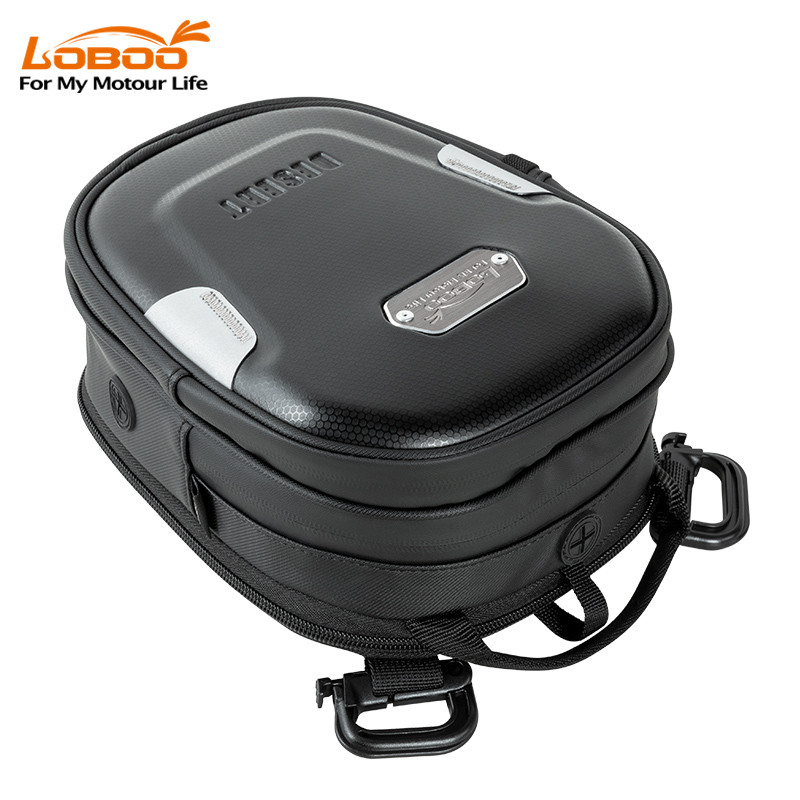 loboo-tank-bag-25-35l LOBOO Tank bag z funkcją szybkiego demontażu z kotwy magnetycznej, regulacja montażu 110mm, pojemność 2,5-3,5L, czarny