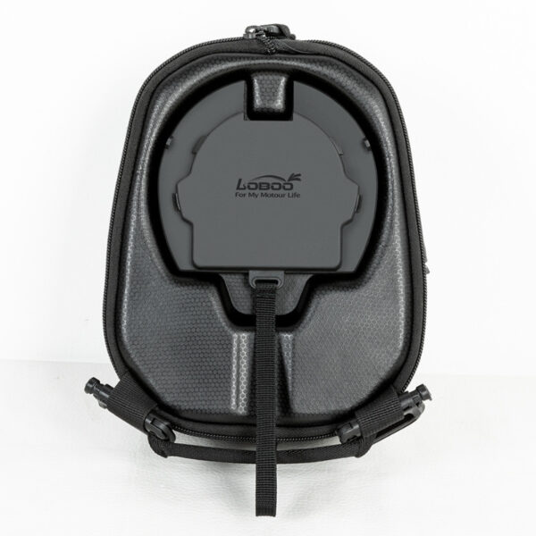 loboo-tank-bag-25-35l LOBOO Tank bag z funkcją szybkiego demontażu z kotwy magnetycznej, regulacja montażu 110mm, pojemność 2,5-3,5L, czarny