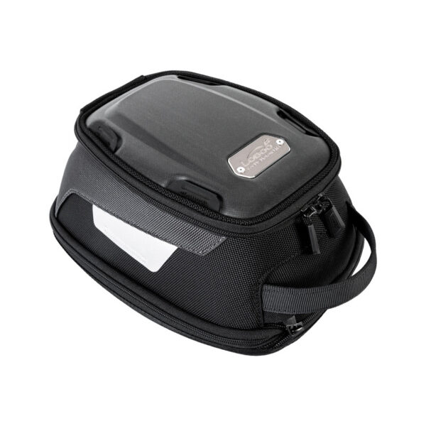 loboo-tank-bag-45-65l-1040401500101 LOBOO Tank Bag Easy 4,5-6,5L, z funkcją szybkiego demontażu z kotwy magnetycznej Easy, regulacja montażu 110mm, czarny/szary