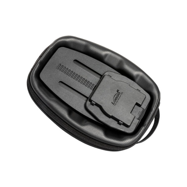 loboo-tank-bag-45-65l-1040401500101 LOBOO Tank Bag Easy 4,5-6,5L, z funkcją szybkiego demontażu z kotwy magnetycznej Easy, regulacja montażu 110mm, czarny/szary