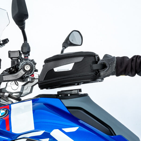 LOBOO Tank Bag Easy rozszerzany 4,5-6,5L, z funkcją szybkiego demontażu z kotwy magnetycznej Easy, regulacja montażu w zakresie