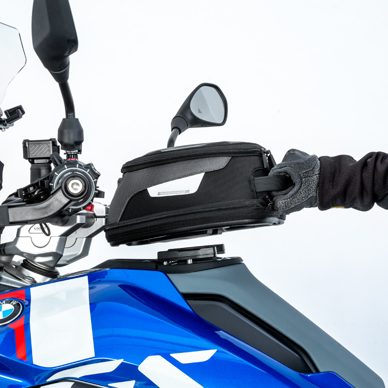 LOBOO Tank Bag Easy rozszerzany 4,5-6,5L, z funkcją szybkiego demontażu z kotwy magnetycznej Easy, regulacja montażu w zakresie