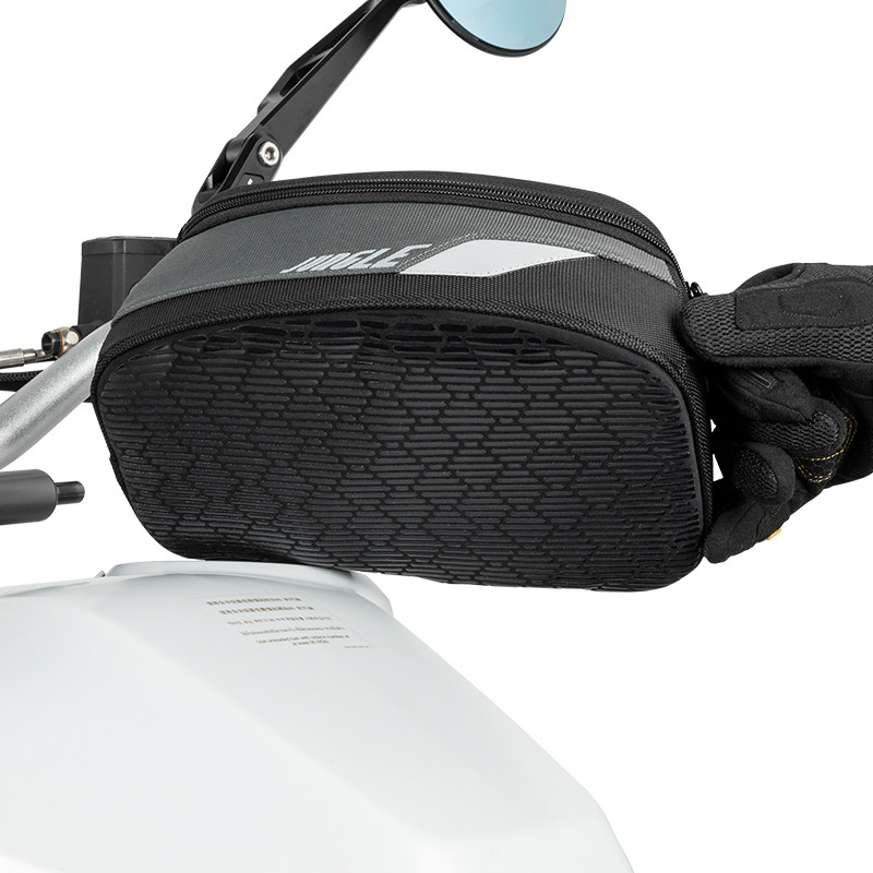 LOBOO Tank bag 4,5L magnetyczny, nylon 2520D, czarny/szary